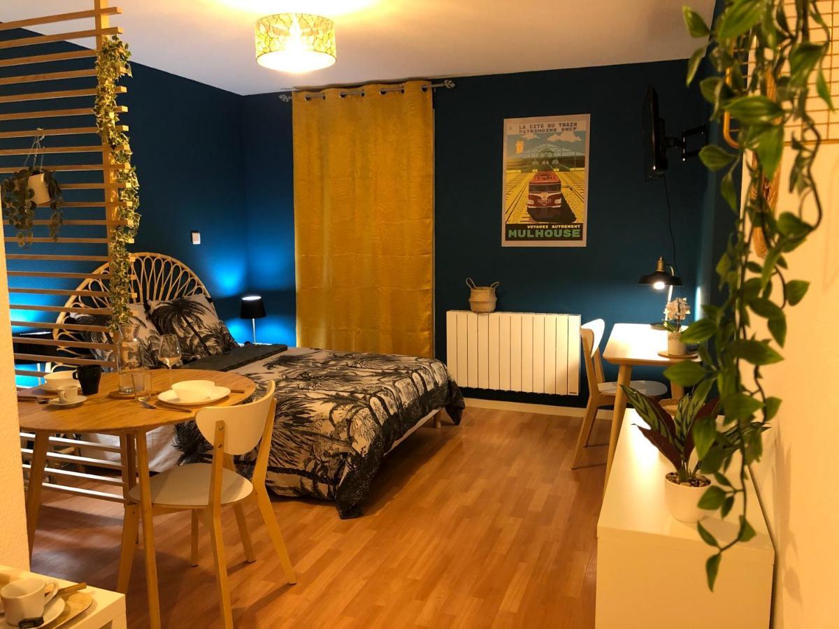 # Bien Dormir A Mulhouse # L'Oceanic # Centre Ville # Cosy # מראה חיצוני תמונה