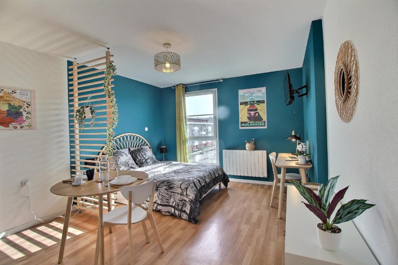 # Bien Dormir A Mulhouse # L'Oceanic # Centre Ville # Cosy # מראה חיצוני תמונה